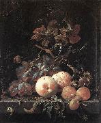 MIGNON, Abraham Still-Life with Fruits sg Sweden oil painting artist